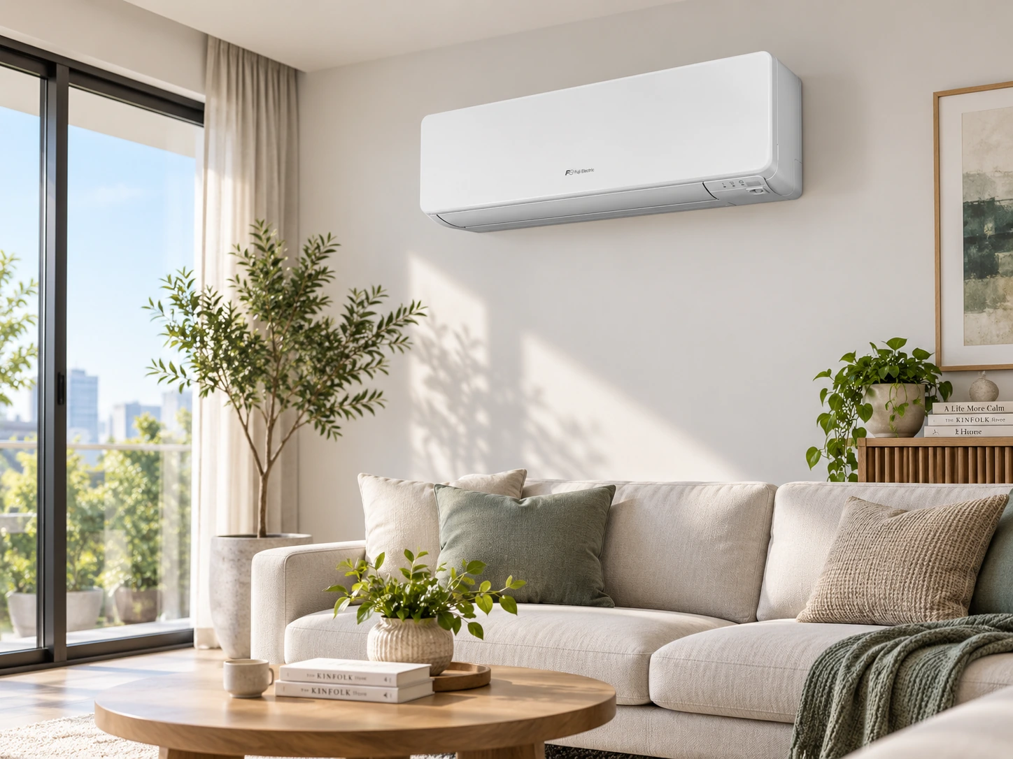 Fuji Electric KG в модерен домашен интериор